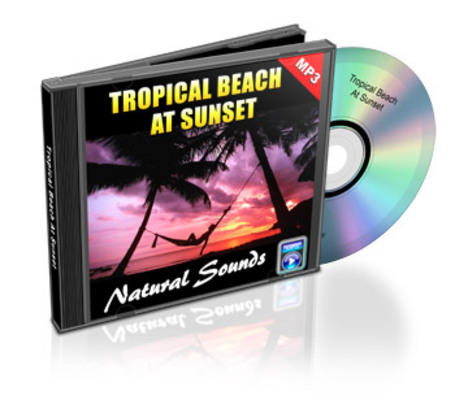 Product picture Tropical Beach At Sunset - Natural Sounds with Mrr